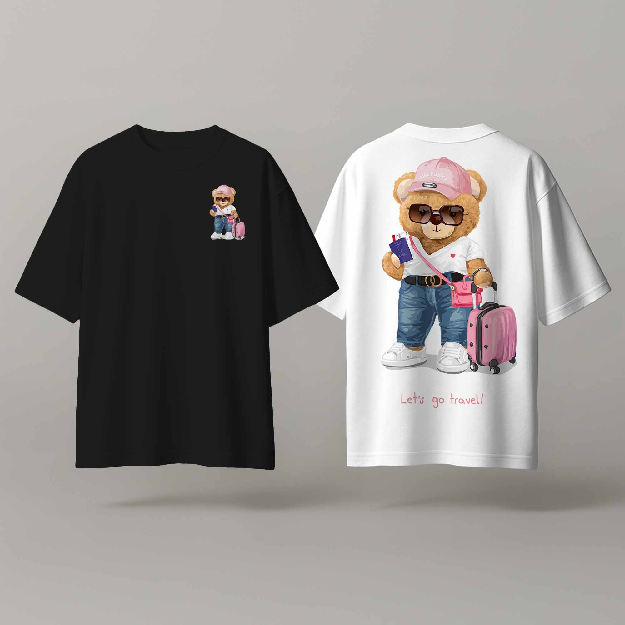 Футболка Let's Travel